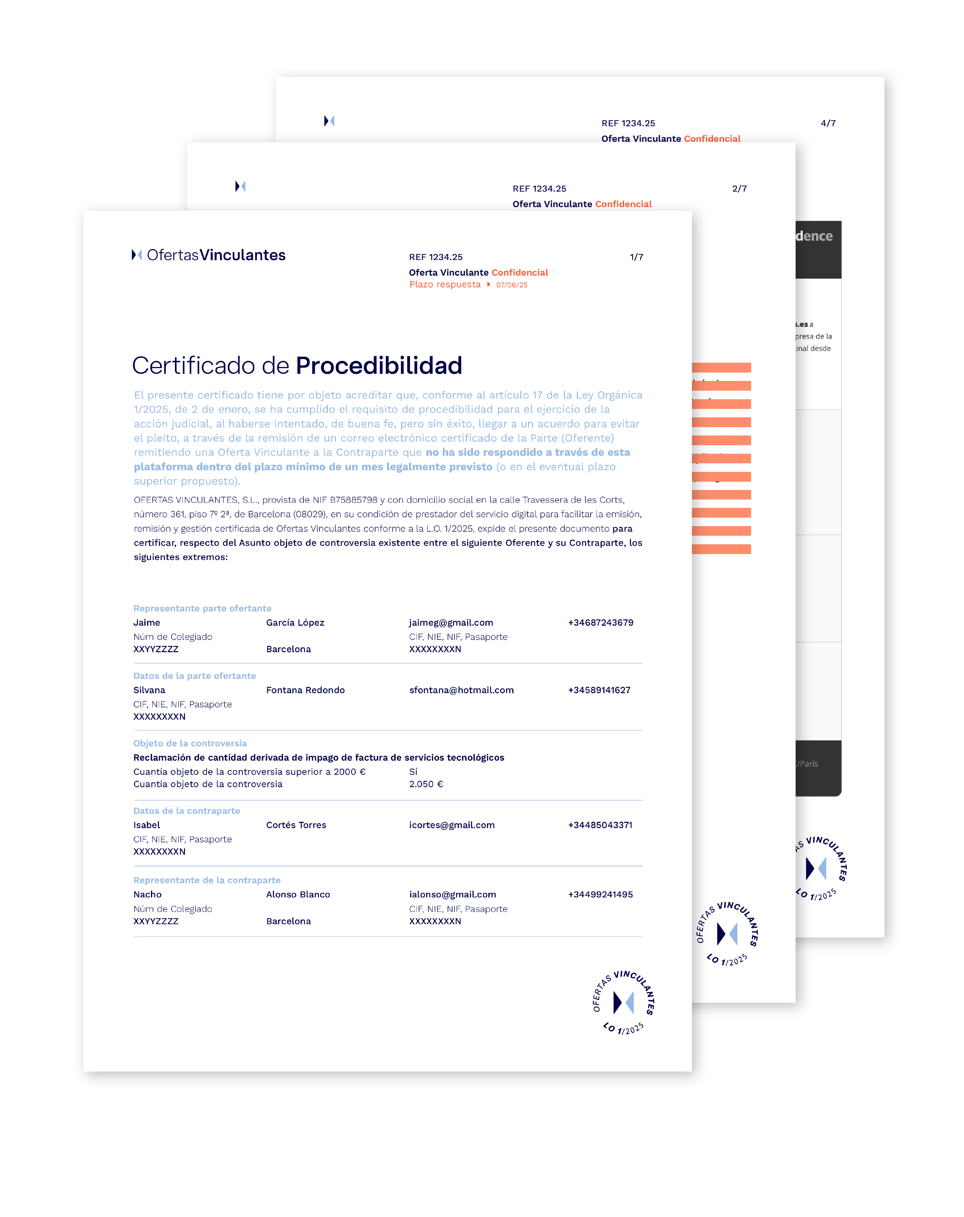 Documentos Ofertas Vinculantes